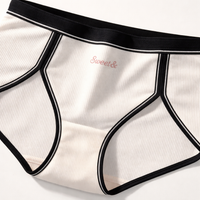 Incontinence Pants Women High Waisted Knickers with Gusset, Breathable Modal Underwear for Full Coverage, Postpartum Panties for Ladies