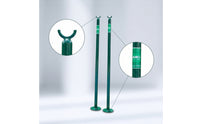 2 Pieces Tennis Single Sticks Lightweight Tennis Single Sticks Post for Outdoor Courts