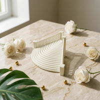 Dollhouse Staircase DIY Scene Round Staircase Mini Landscape