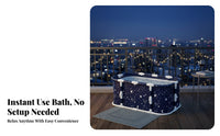 Foldable Design Collapsible Bath Tub Installationno-Assembly Portable Tub Large Capacity for Children, Parents, Bathroom