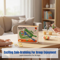 Children's Coin Grab Board Game, Educational Desktop Game, Family Parent-Child Interactive Cartoon