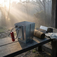 Steel Charcoal Fire Starter Furnace Ventilated Foldable Charcoal Chimney Starter Heat-Resistant Grip for Barbecue