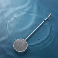 Prawn Net Stainless Steel Clamp Net Handheld Mesh Fishing Tool