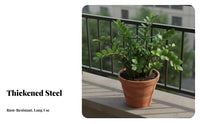 Flower Support Frame Prevents Leaning Plant Support Circle Metal Plant Cage for Balcony, Garden, Indoor