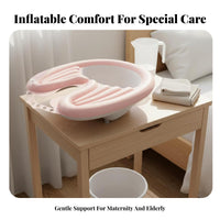 Easy to Inflate and Deflate Inflatable Shampoo Basin Space Saving Inflatable Shampoo Tray Lightweight for Elderly, In Bed, Home