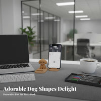 Dog Phone Stand Decorative Cute Puppy Phone Stand Great Gift Idea for Nightstand