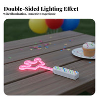 Illuminated Crown Glow Stick Colorful Lighting Luminous Fairy Glow Stick Flashing Crown Toy Battery Powered Multicolor