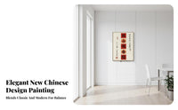 Drill-No-Drill Installation Electric Meter Box Cover Art Auspicious Meaning Electric Meter Box Painting Safeguarding Electrical Panel Hider Long-Lasting for Feng Shui Enthusiasts, Interior Designers, Dining Room, Entryway, Hallway, Bedroom