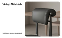 Upholstered Curvedsupport Chair Wabi-Sabi Aesthetic Upholstered Side Chair Nordic Design Retro Aesthetic for Adults, Bedroom
