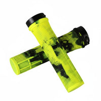 Handlebar Grips with Lock Rings Anti-Slip Handlebar Grips with Ends Textured for Commuting