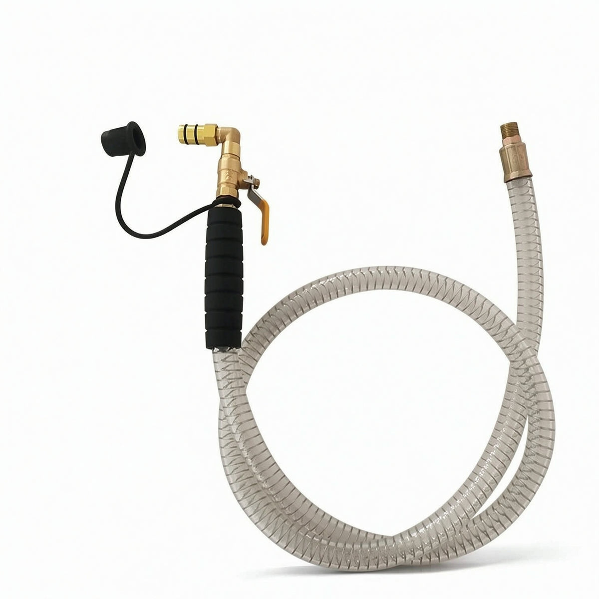 Oil Extraction Hose with Valve Flexible for Engine Maintenance, Auto Repair Shop