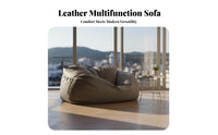 Oversized Teardrop Floor Lounger Giant Size adaptable Bean Bag Chair Relaxing Comfort Indoor Seating Full physique Support for Students, home enthusiasts, Balcony, Living Room, Lounge Area, perusing alcove