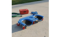 Rolling Knee   Swivel Casters Knee Pad Board with Wheels Ergonomic Handle Workshop Equipment for Mechanics