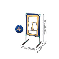 Freestanding Water-Play Target Game Rack Versatile Target Game with Net Outdoor Active for Backyard
