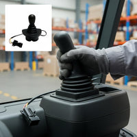 Comfortable Grip Forklift Joystick Easy Replacement Forklift Lever Knob Long-Lasting Joystick Knob Universal Fit for Warehouse, Factory