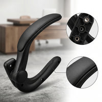 Flip-up Armrest with Folding Joint Replacement Chair Arm with Screws Sturdy Office Chair Armrest Long-Lasting for DIYers