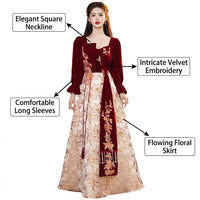 Evening Dresses for Elegant Ladies, High Waist Long Length Engagement Dress for Ceremony, Slimming Ball Gowns & for Plus Size Women