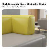 Minimalist design Sofa, Armchair, and Table Group Modern Design Reception Area Set Business visual design business Furniture configurable Configuration for Studio Owners, Office Managers, Interior Designers, Waiting Room, Lounge, Lobby