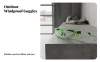 Windproof Shielded Goggles Dustproof Blue Light Block Ing Light Block Ing Glasses Impact-Resistant Full Enclosure Glasses for Workplace, Work