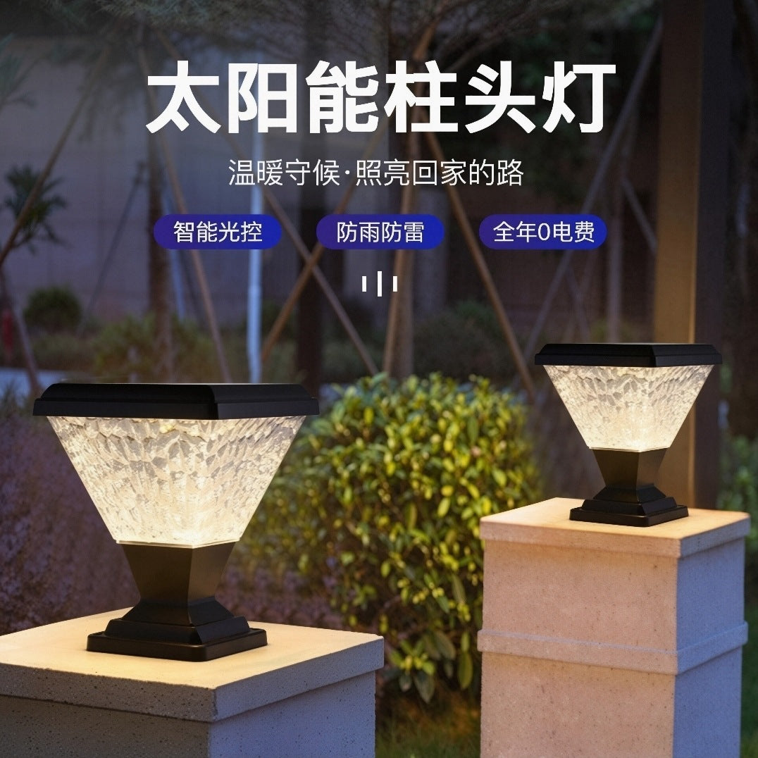 Solar Garden Light with Flower Shape, IP65, for Courtyard and Villa