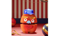 Pressure-Activated Paper-Art Character Figure Stacked Form Accordion-Folded Paper Figure