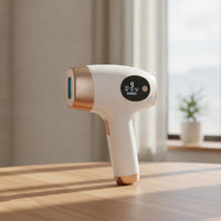 Digital Laser Hair Remover Safe Hair Removal Device with Display Painless Appliance Long-Lasting for Women, Men, Salon
