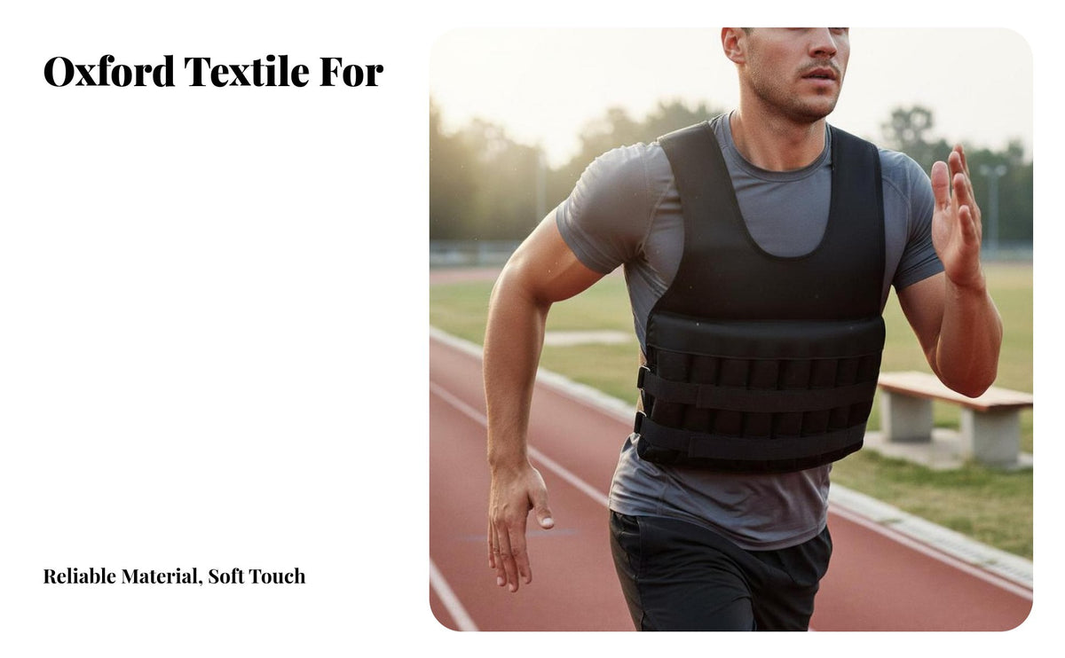 Load-Bearing Garment Breathable Material Adjustable Weight Vest Comfortable Fit Workout Body Weight for Runners, Athletes