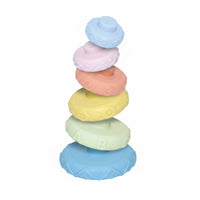 Stacking Bath Toy Stackable Buoyant Bath Boat Toy Easy to Clean Bathtub Pool Water Table Toys for Washroom