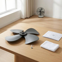Matching Screw Cap 400 Mm Fan Blade Gray 16-Inch Fan Blade