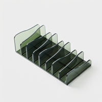 Make Up Organiser Storage, Clear Acrylic Cosmetic Organizer with Dividers, for Bedroom Vanity and Bathroom Counter, Box