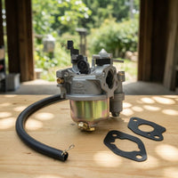 Carburetor with Gaskets Proper-Fit Replacement Carburetor Metal Part for Home Mechanics, Mechanics, Generator Repair, Water Pumps Maintenance