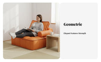 Configurable Modular Unit Lounger Long-Lasting Smart Material Upholstery Textile Configurable Sleeper Sectional Reconfigurable
