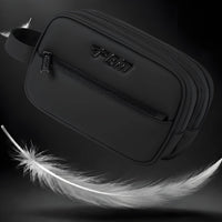 Double-Layer Ultralight Golf Hand Bag Zippered Compartments Water-Repellent Golf Bag