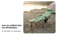 Foldable Design foldable Armchair with beverage Holder Adjustable spinerest Camping Chair High spine Support Folding Seat Lightweight for Spectators, Tailgaters, Fishing, Beach, Campsite, al fresco dining