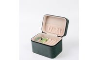Portable Bracelet Storage Box with Handle Travel-Friendly Bracelet Holder Organizer Box Hard-Shell Bangle Display Case Padded for Travelers, Dresser