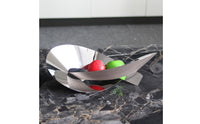 Fruit Bowl Artistic Design Abstract Decorative Bowl Multifunctional Irregular Shape Serving Platter for Living Room, Entryway
