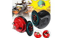 2 Pieces Universal Fit 12V Snail Audio Signal Device Easy Installation High Low Tone Audio Signal Device Set