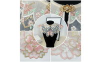 Shoulder Cape Collar Beaded Shawl for Stage Performances