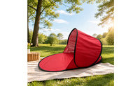 Spring  Beach Tent Instant Beach Tent with Carrying Pouch Automatic Spring  for Kids, Young Child, Park, Backyard