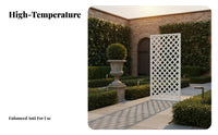 Wooden Lattice Fence Climbing Vine Support Weather-Resistant Climbing Plant Support Panel for Gardeners, Balcony