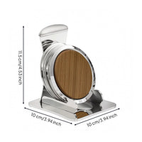 3 Pieces Round Coaster Circular-Edged Table Accessory Easy to Clean Household Accessories
