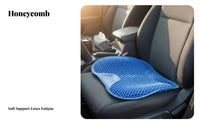 All-Season Use Silicone Car Seat Cushion Cooling Effect Breathable Non-Slip Seat Pad for Drivers, Gamers, Long Drives, Daily Commute, Travel