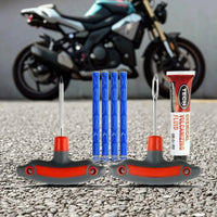 Sturdy Vacuum Tire Plug Kit, Universal Emergency Repair Tools