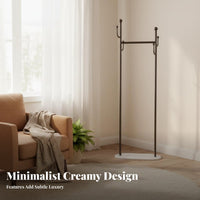 Floor-Standing Treedesign Coat Stand Space-Saving Garment Rack Freestanding Home Organization Corner Fit for Apartment Dwellers, Homeowners, Families, Bedroom, Living Room, Entrypath, Hallpath