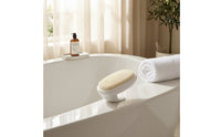 Soft Bristle Silicone Bath Brush Exfoliating Shower Brush with Long Handle Skin-Friendly Back Scrubber with Long Handle Quick-Drying