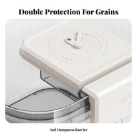 Date Tracker Indicator Rice Storage Container Large Capacity Moisture-Proof Rice Container Easy to Use for Kitchen