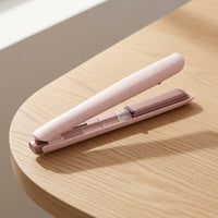 Wide Plate Steam Hair Straightener Frizz-Control Steam Flat Iron Ionic Appliance Auto Shut-off for Home Styling