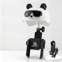 Easy to Install Phone Holder with Mini Helmet Sun Shade 360-Degree Rotating Phone Holder with Helmet Shade Adjustable Rotatable for Motorcyclists, Motorcycles