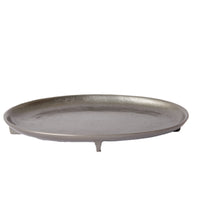 Boat-Shaped Tray Textured Hammered Metal Tray Sculptural Centerpiece Bowl for Home Stylists
