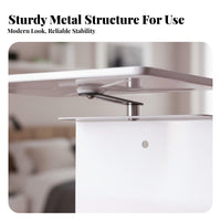 Space-Saving No-Drill Display Device Stand Easy Installation Bedside Display Device Mount Versatile Placement Stable Support for Renters, Students, Bedroom, Small Areas, Apartment, Living Room